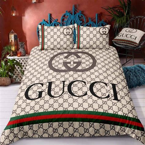 replica gucci bedroom set|gucci comforter sets.